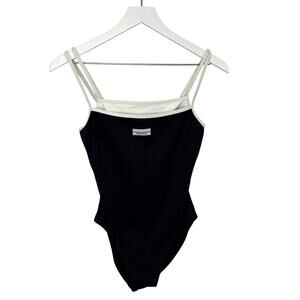 American Vintage 90's Nautica Navy Blue One Piece Bathing Suit - Women's Size 10